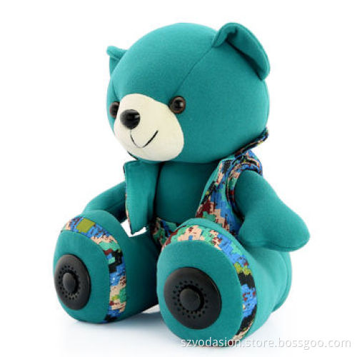 High Voice Quality 3W*2 Frequency Portable Cartoon Bear Wireless Bluetooth Speaker